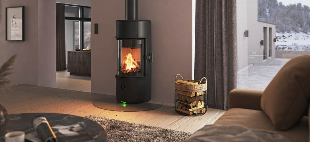 JØTUL F 171 Zensoric : poêle à bois design et innovant